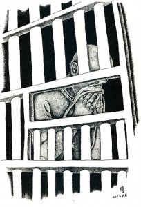 Art by Jason Robb, one of the Lucasville Five