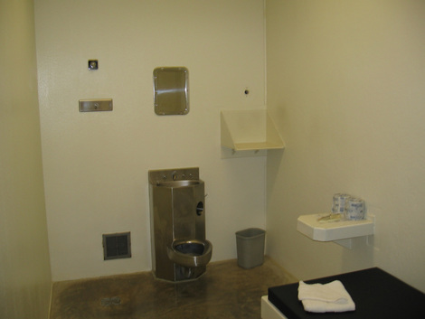A cell at supermax Wisconsin Secure Program Facility in Boscobel