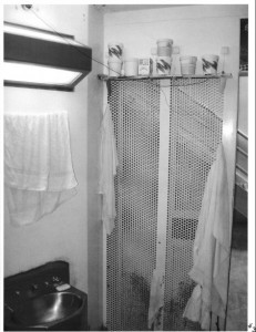 Ashker -- PBSP SHU 3front of cell from inside cell