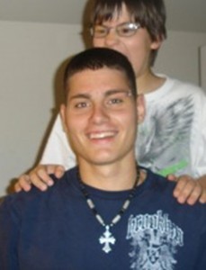 Brandon Palakovic with his mother, Renee Palakovic.