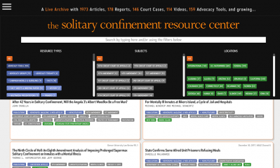 The Solitary Confinement Resource Center