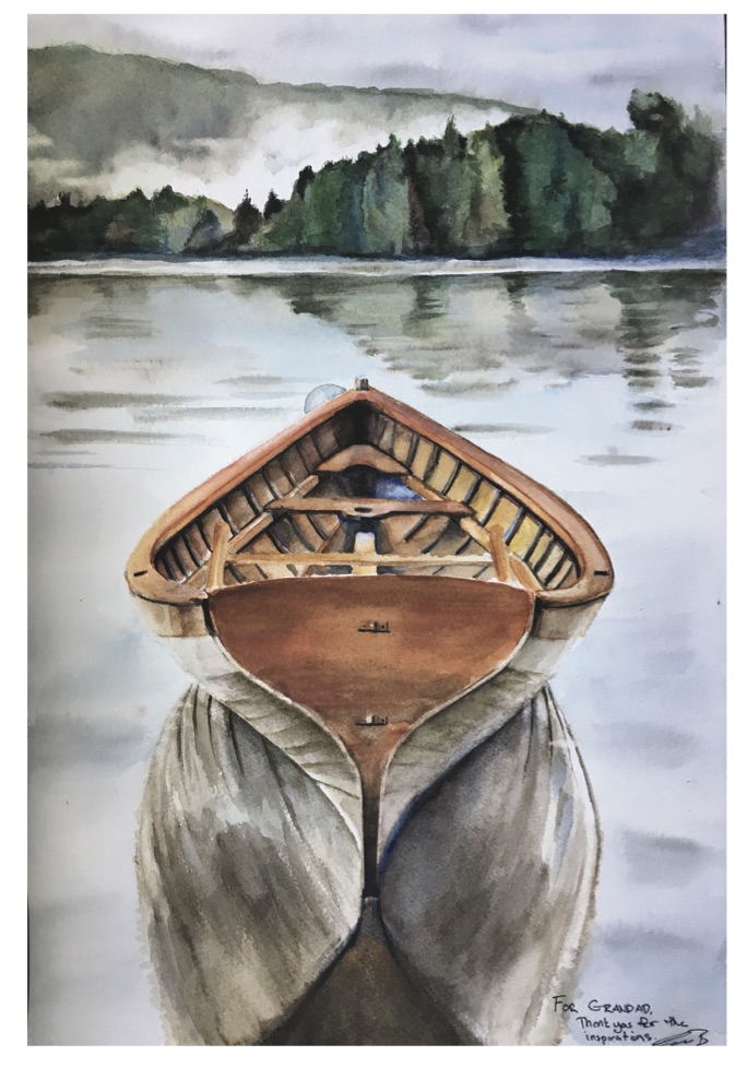 2019 Solitary Watch Holiday Card, sent to 5,000 people in solitary. Art: “Reflection” by Conor Broderick, incarcerated artist and survivor of solitary confinement