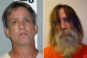 Stephen Slevin before and after spending two years in solitary in the Doña Ana County jail.